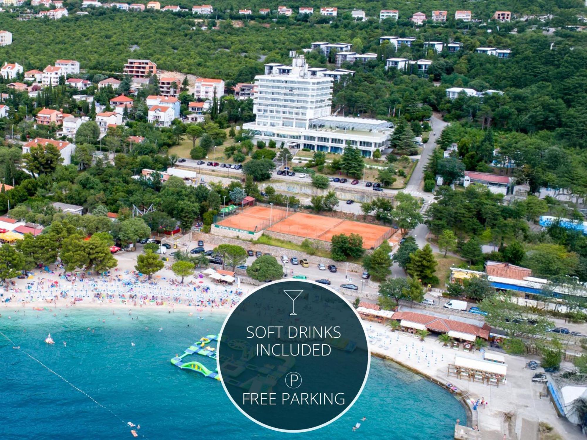 Paviljoni Omorika Hotel Crikvenica Exterior foto